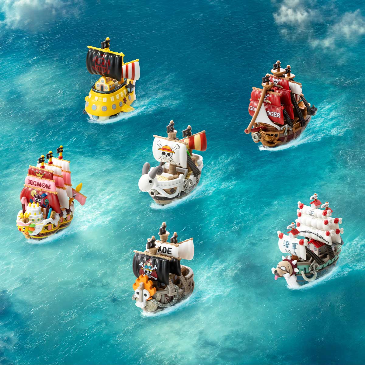 Pop Mart One Piece - Navi della serie Grand Line - Neko Pop