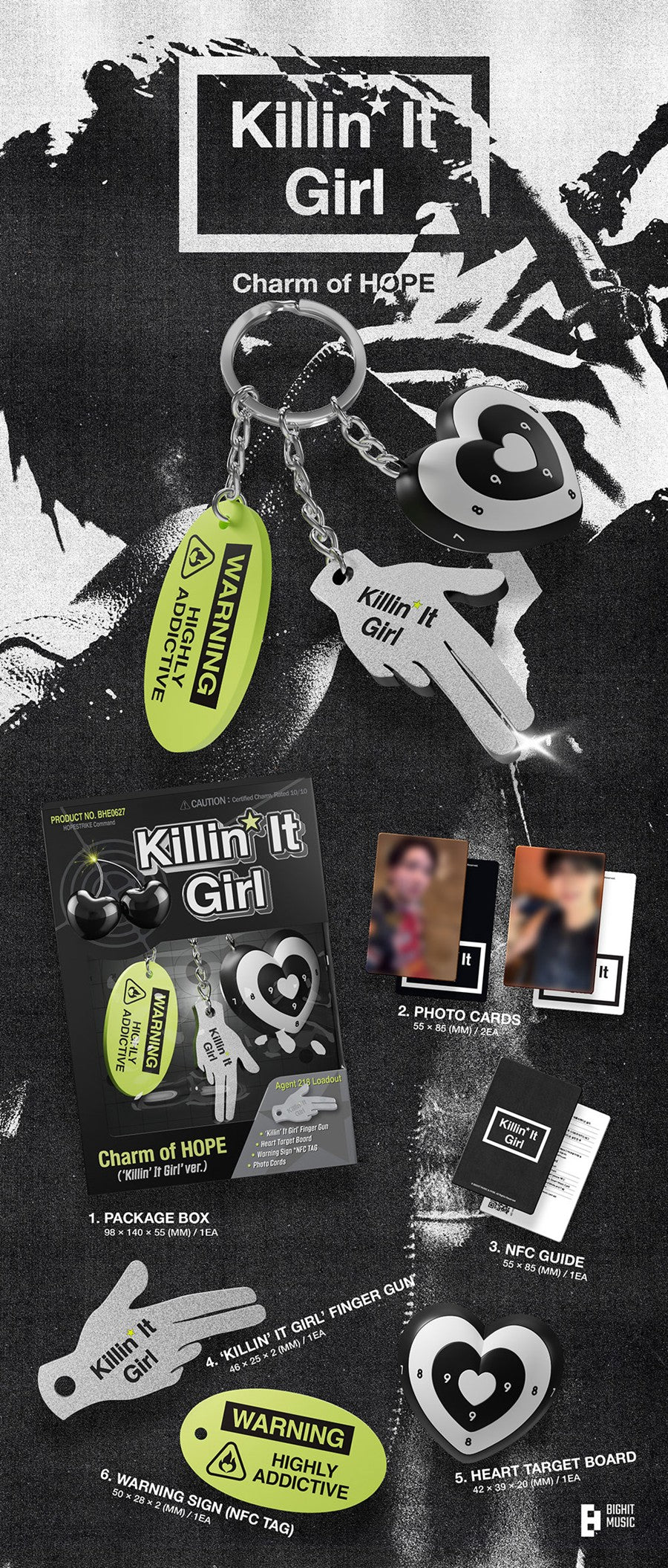 BTS J-HOPE - CHARM OF HOPE - Killin' it Girl