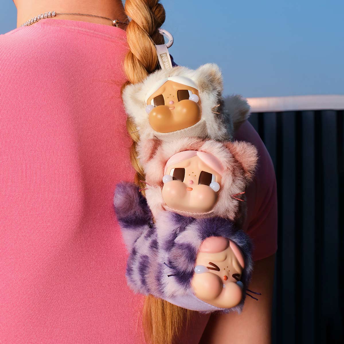 Pop Mart CRYBABY Wild but Cutie Series - Vinyl Plush Pendant Blind Box - Neko Pop