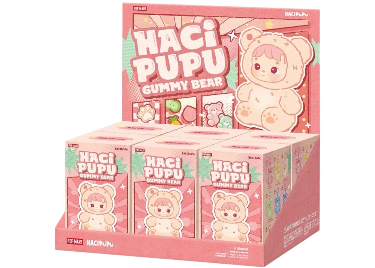 Pop Mart HACIPUPU Gummy Bear Series - Vinyl Plush Pendant Blind Box - Neko Pop