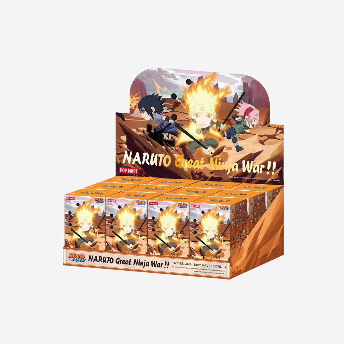 Pop Mart NARUTO Ninkai Taisen Series Figures - Neko Pop