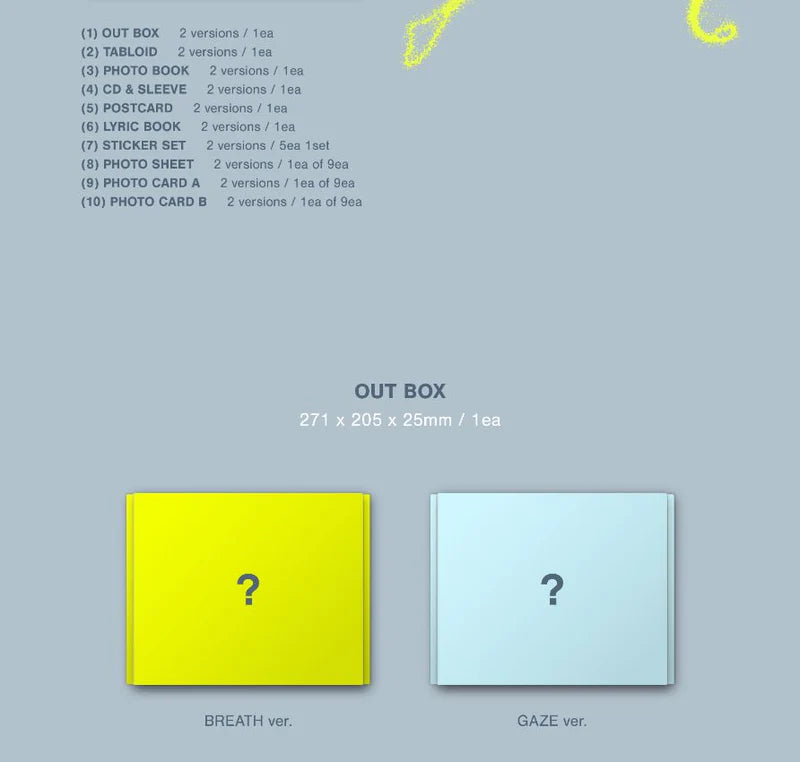 &TEAM - BACK TO LIFE (1ST KOREAN MINI ALBUM) - RANDOM