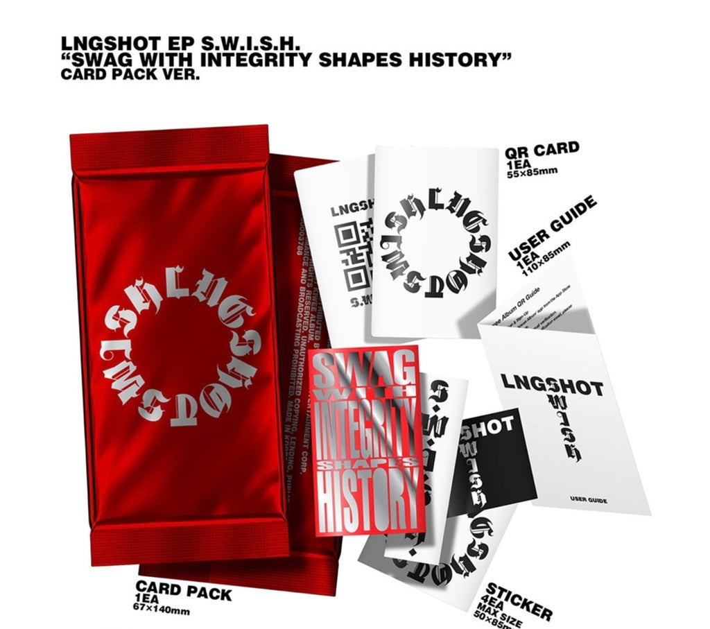 LNGSHOT – EP [S.W.I.S.H.] (Card Pack Ver.)