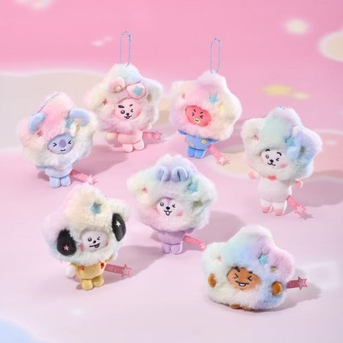BT21 PLUSH KEYRING BEYOND THE JOURNEY