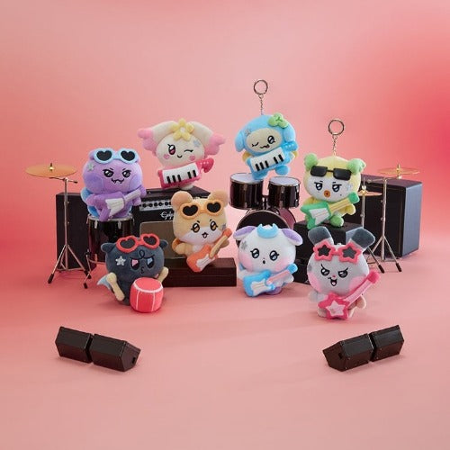 ATEEZ MIGHTEEZ ROCK THE STAGE ROCKSTAR PLUSH KEYRING