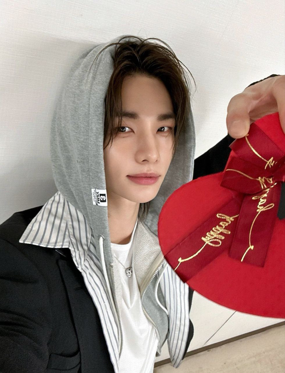 STRAY KIDS Cartolina Fotografica San Valentino FAN MADE