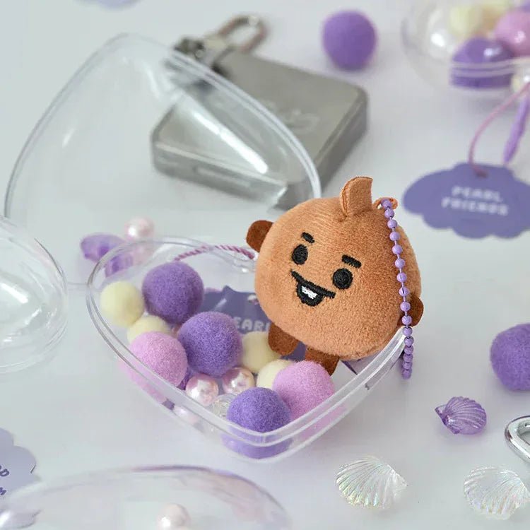 BT21 BABY PEARL PLUSH KEYRING - Neko Pop
