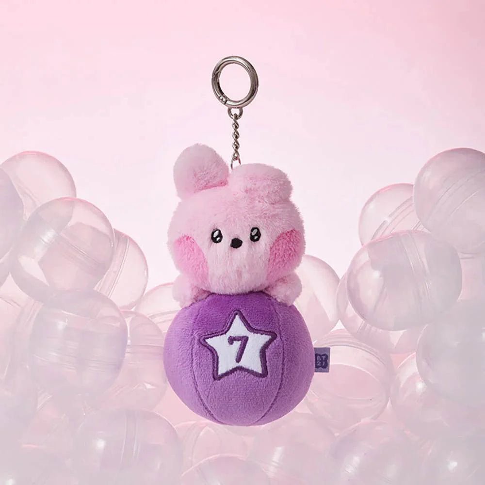 BTS - BT21 minini PLUSH KEYRING LUCKY GATCHA - Neko Pop