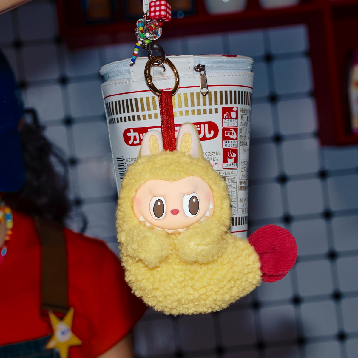 Pop Mart The Monsters Custodia per Auricolari della serie Wacky - Originale - Neko Pop