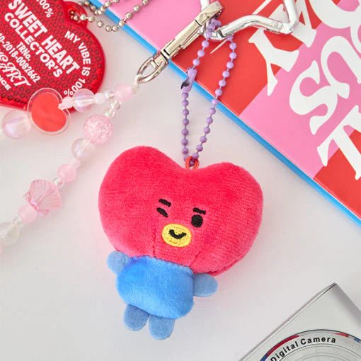 BT21 BABY PEARL PLUSH KEYRING - Neko Pop