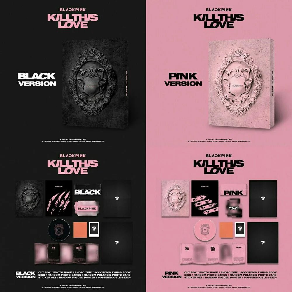 BLACKPINK - KILL THIS LOVE (2ND MINI ALBUM) - Neko Pop