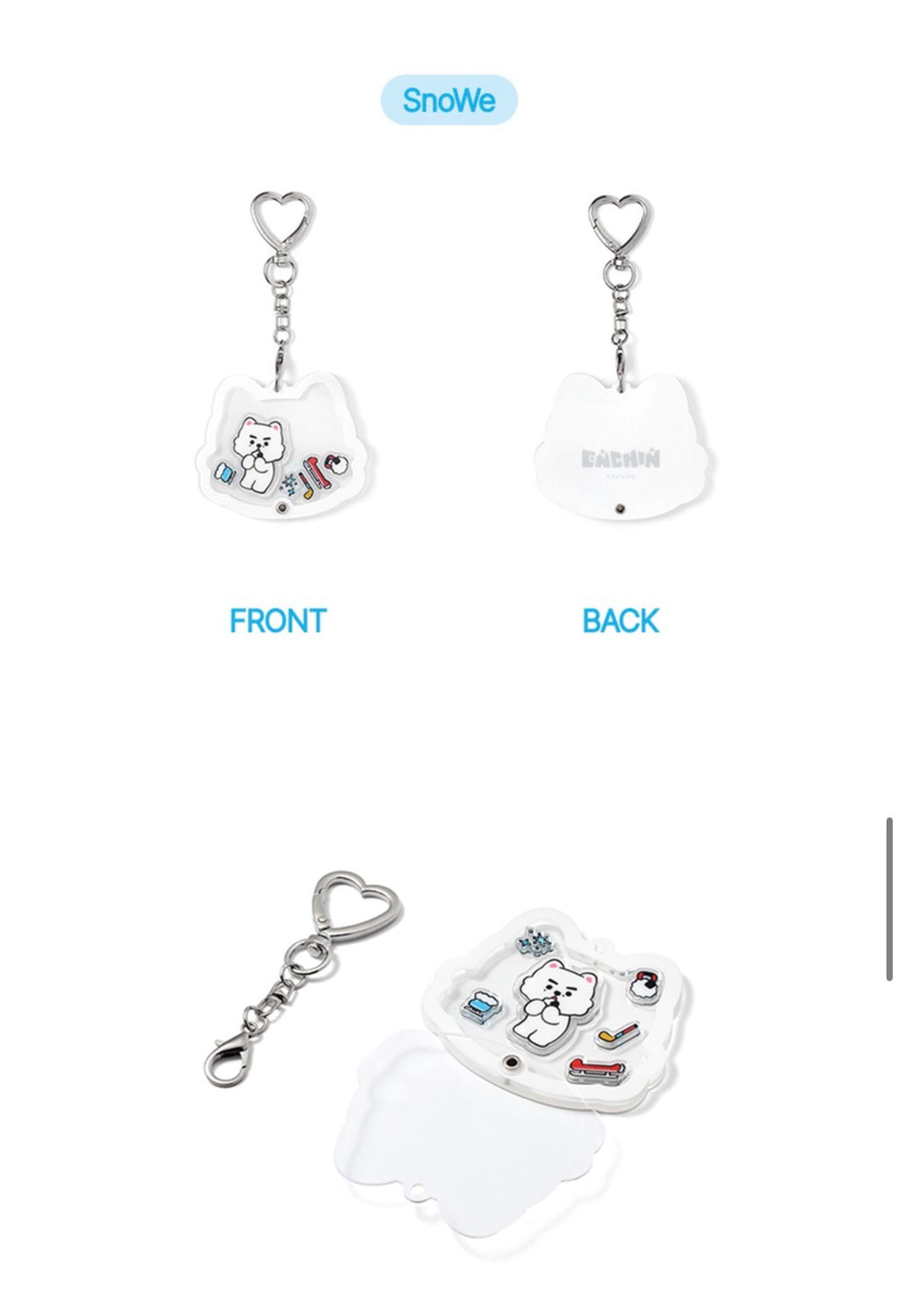 Shaker Keyring ENHYPEN ENCHIN MD