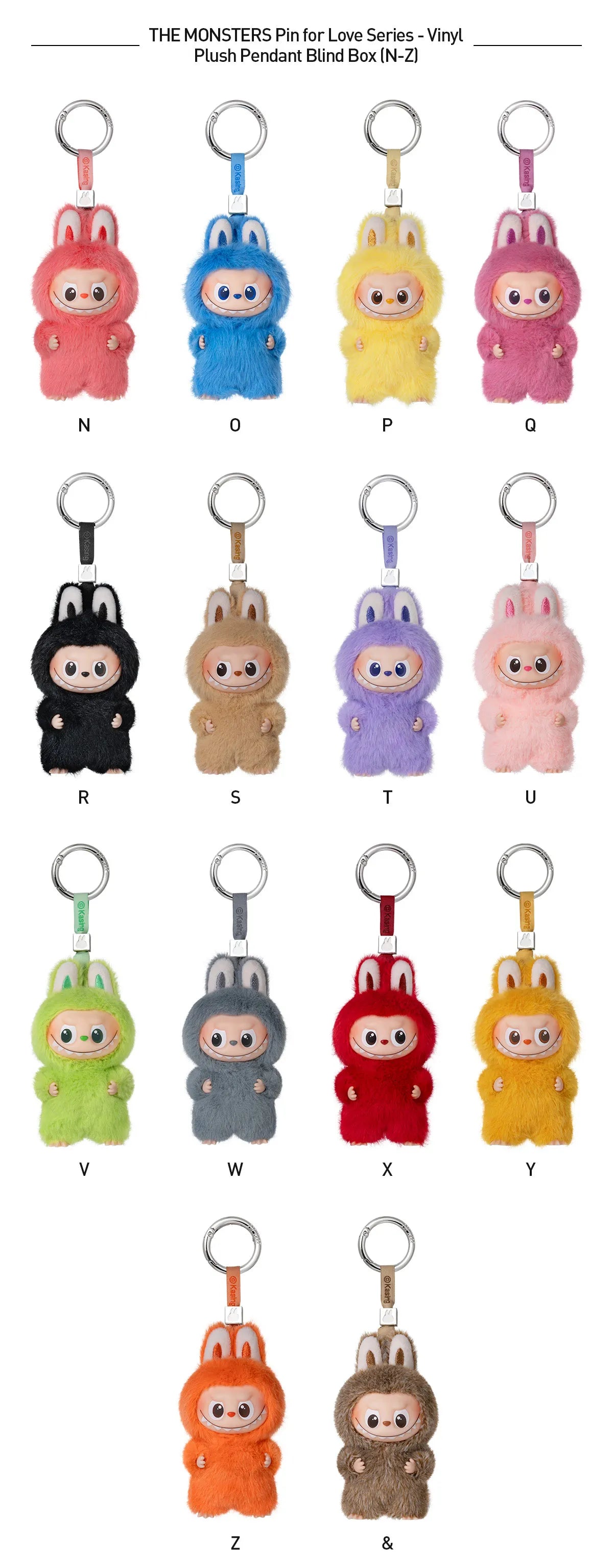 Pop Mart Labubu Pin For Love N - Z Original - Neko Pop