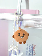 BT21 BABY PEARL PLUSH KEYRING - Neko Pop