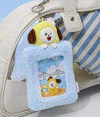 BT21 - PLUSH PHOTOCARD HOLDER KEYRING BUSAN