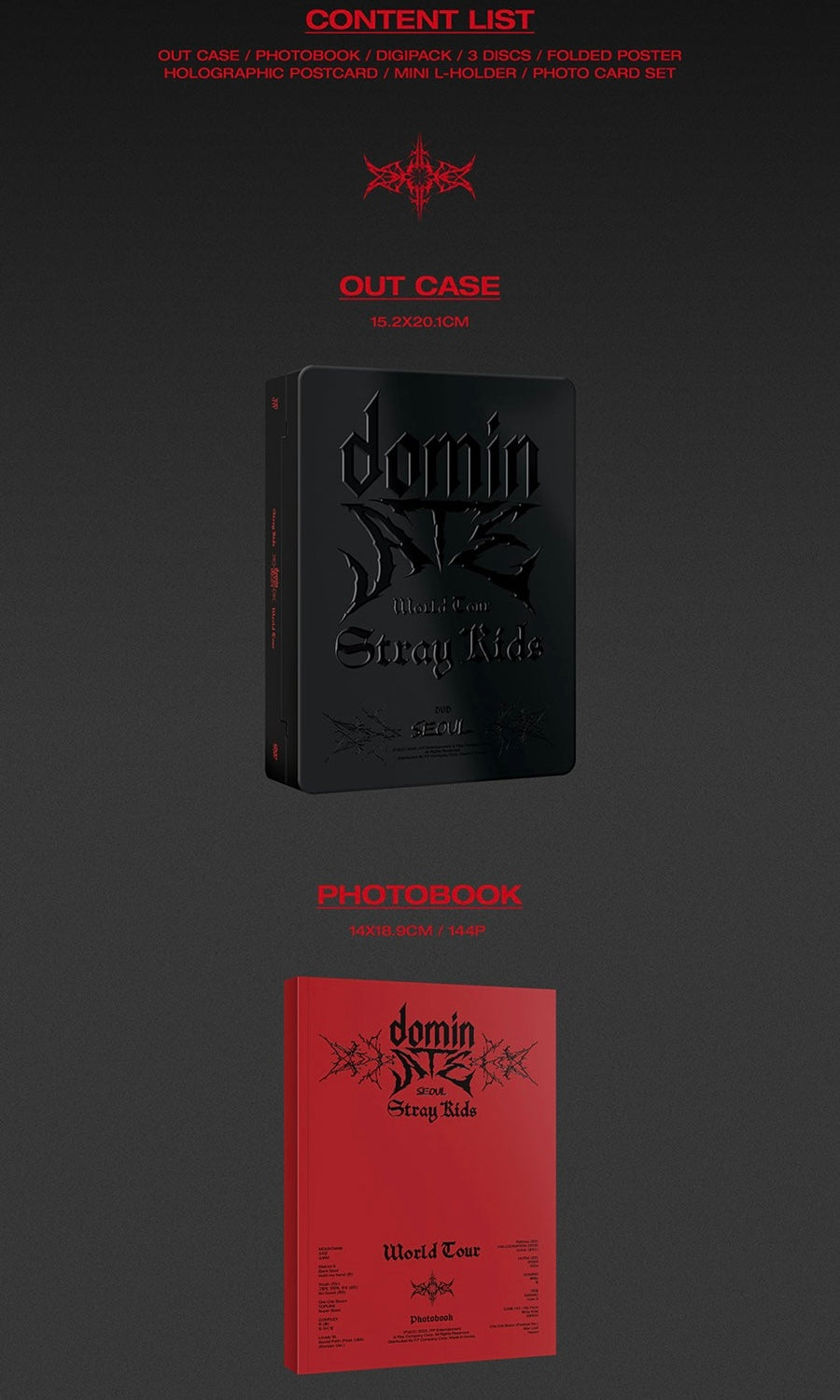 STRAY KIDS – World Tour dominATE SEOUL DVD