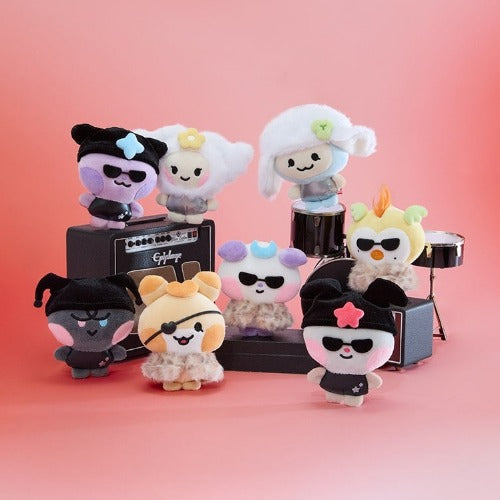 ATEEZ MIGHTEEZ ROCK THE STAGE POP STAR PLUSH KEYRING