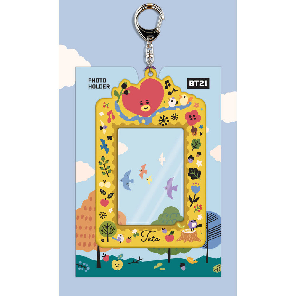BTS - BT21 Photo Holder con Portachiavi