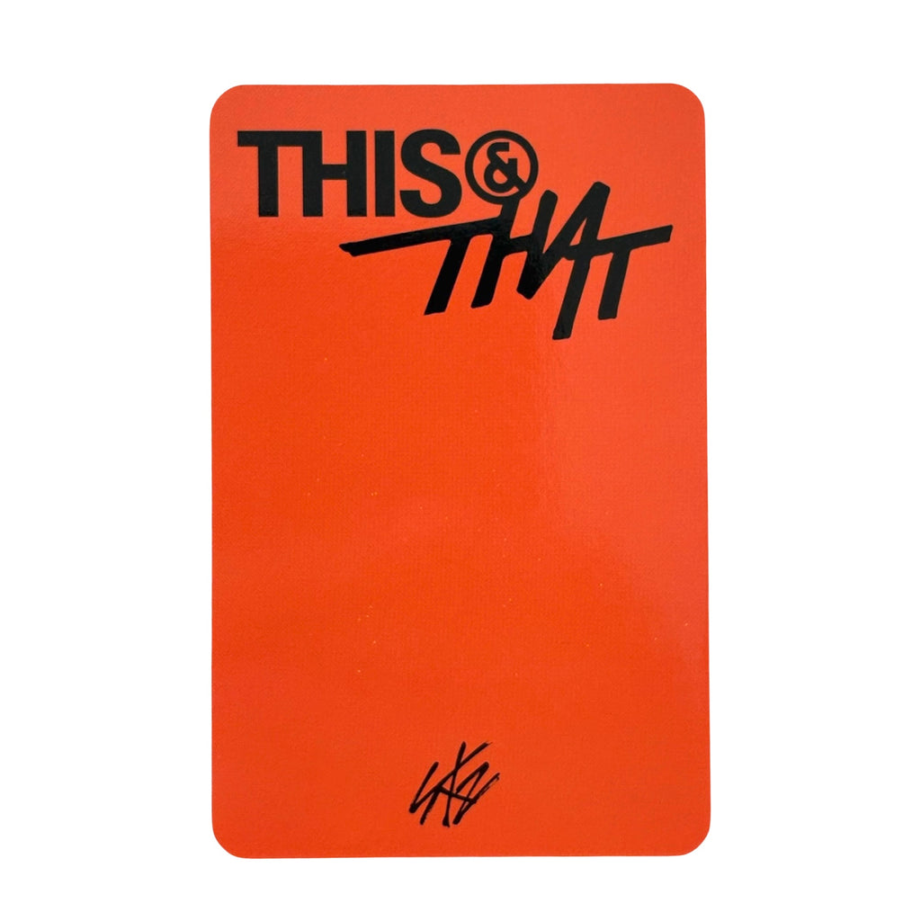STRAY KIDS THIS & THAT MUSICPLANT POB