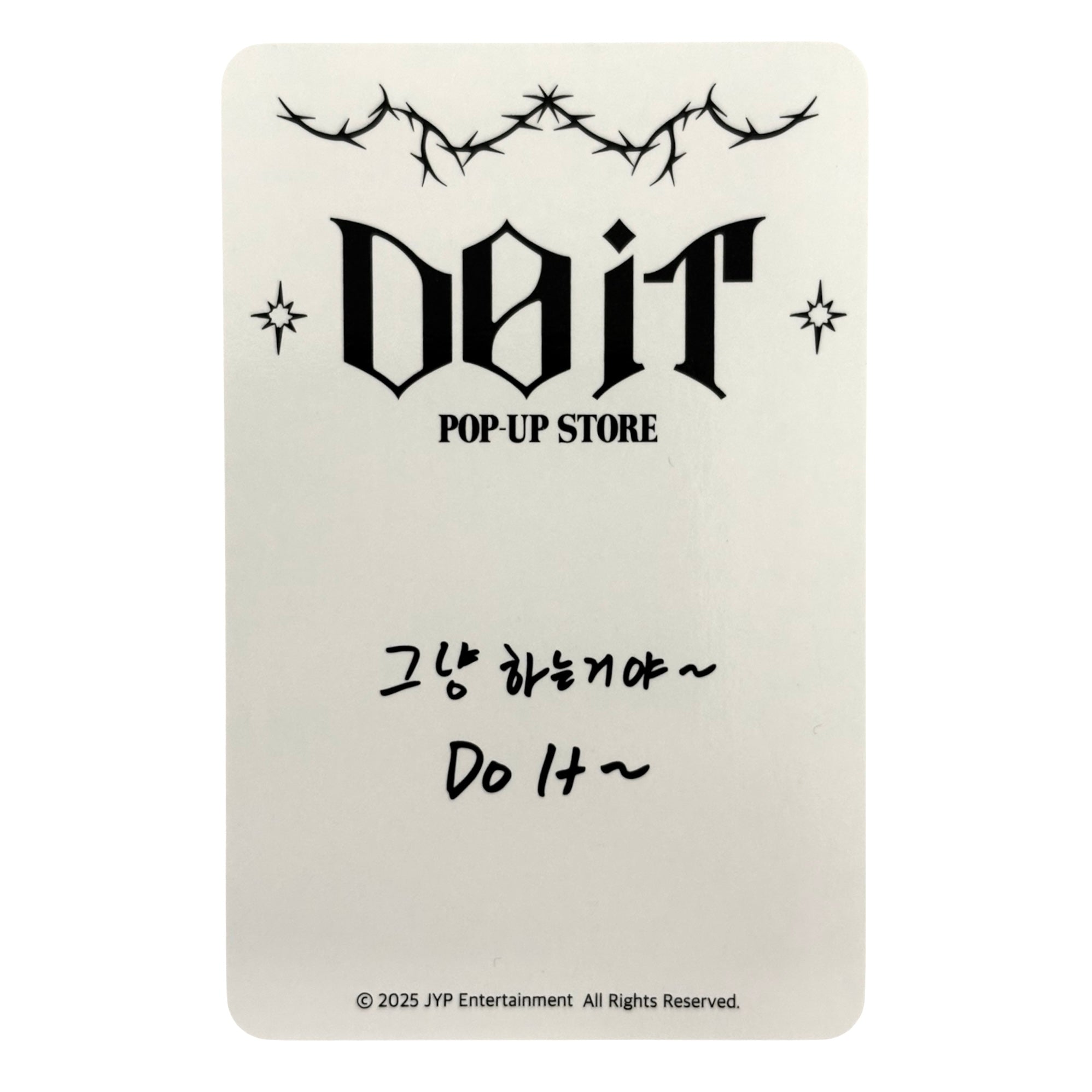 STRAY KIDS Photocard DO IT POP UP STORE 2 - Neko Pop