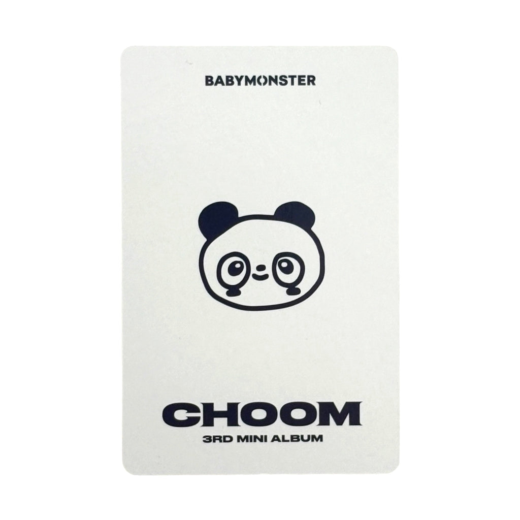 BABYMONSTER – PHOTOCARD POB ESCLUSIVE CHOOM