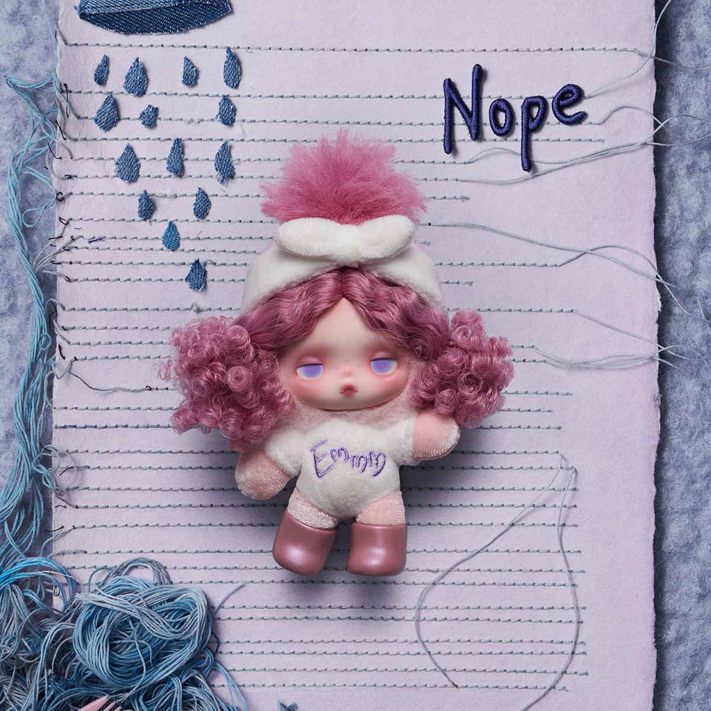 POP MART SKULLPANDA Off Mode Series Plush Doll Pendant