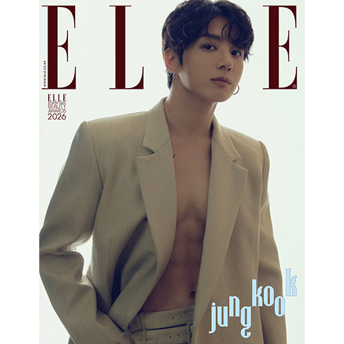 ELLE KOREA 2026.Jan Cover : JungKook