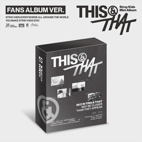 STRAY KIDS - THIS & THAT (FANS ALBUM VER.)