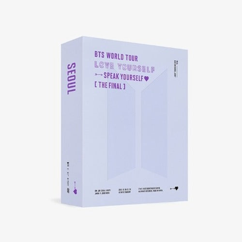 BTS - WORLD TOUR 'LOVE YOURSELF : SPEAK YOURSELF' [THE FINAL] DVD