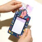 BTS - BT21 Photo Holder con Portachiavi