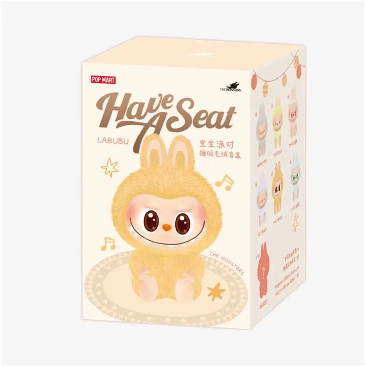 Pop Mart Box 6 Scatole Labubu The Monster Have a Seat - Original - Neko Pop