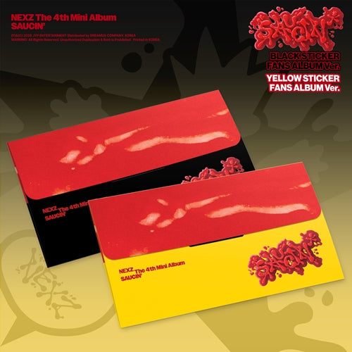 NEXZ – The 4th Mini Album [SAUCIN’] (STICKER FANS ALBUM Ver.)