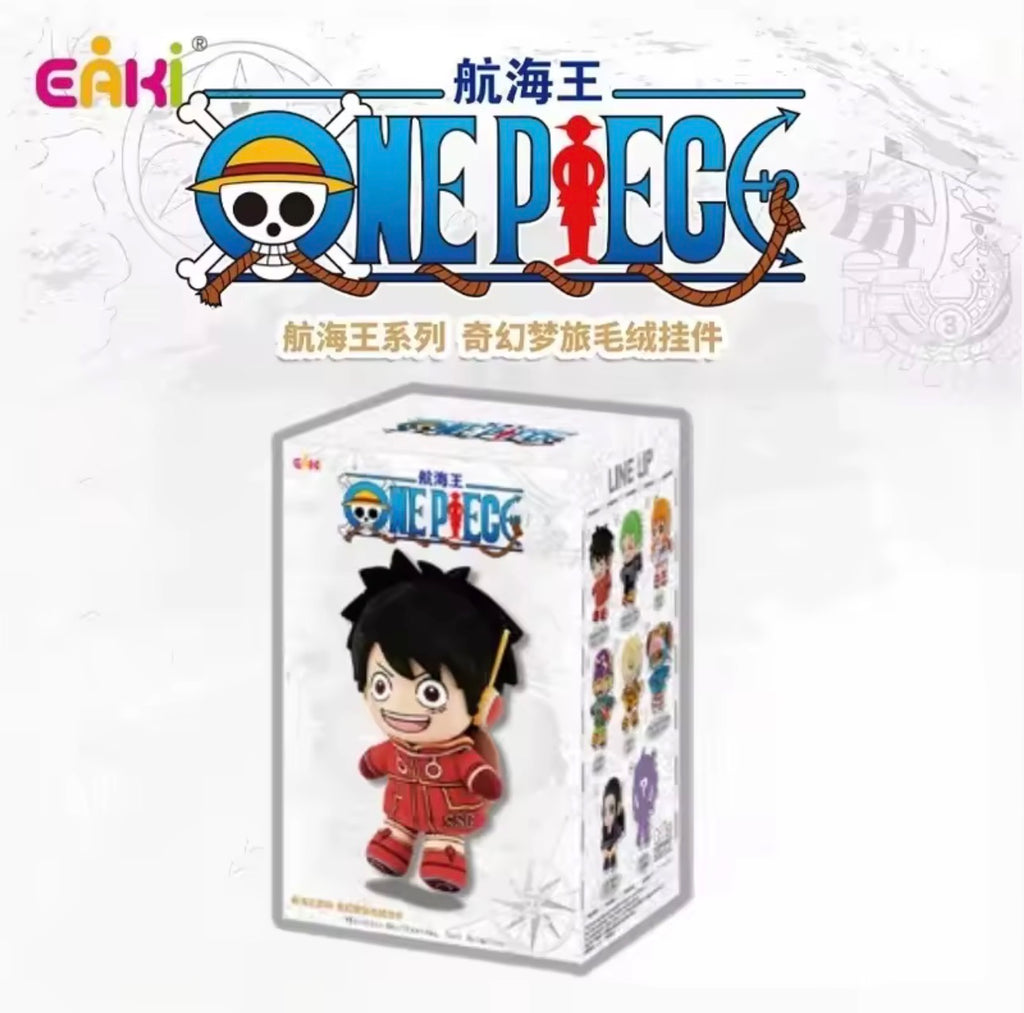 EAKI One Piece Series Fantasy Dream Travel Plush Series Blind Box