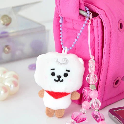 BT21 BABY PEARL PLUSH KEYRING - Neko Pop
