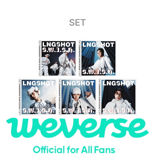 [WEVERSE POB] LNGSHOT – EP [S.W.I.S.H.] (Standard Ver. (Set)
