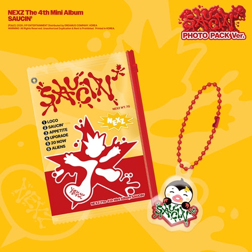 NEXZ – The 4th Mini Album [SAUCIN’] (PHOTO PACK Ver.)