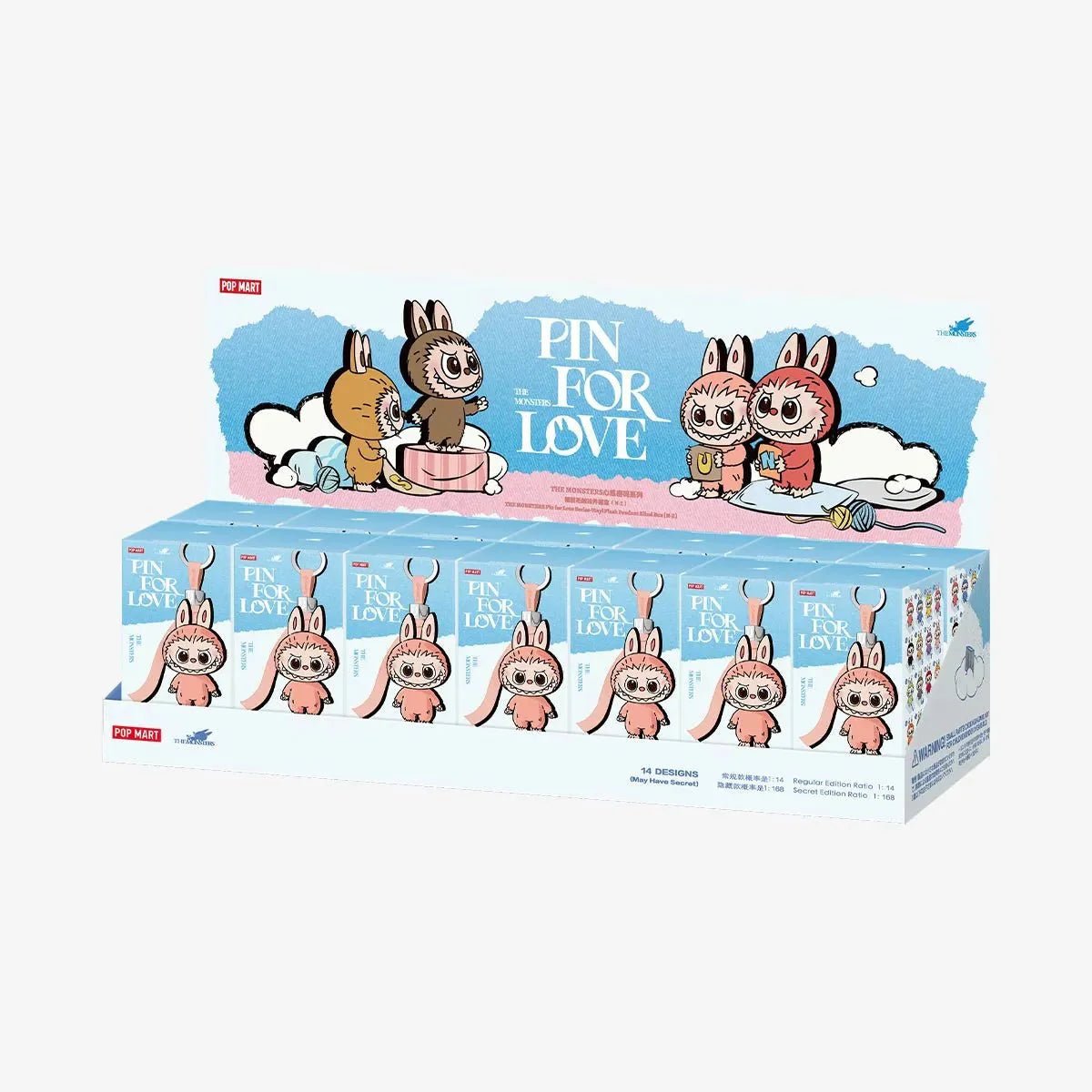 Pop Mart Labubu Pin For Love N - Z Original - Neko Pop
