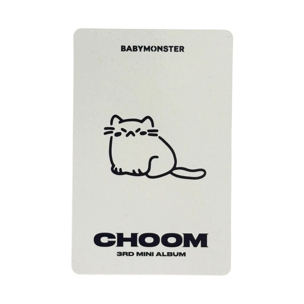 BABYMONSTER – PHOTOCARD POB ESCLUSIVE CHOOM