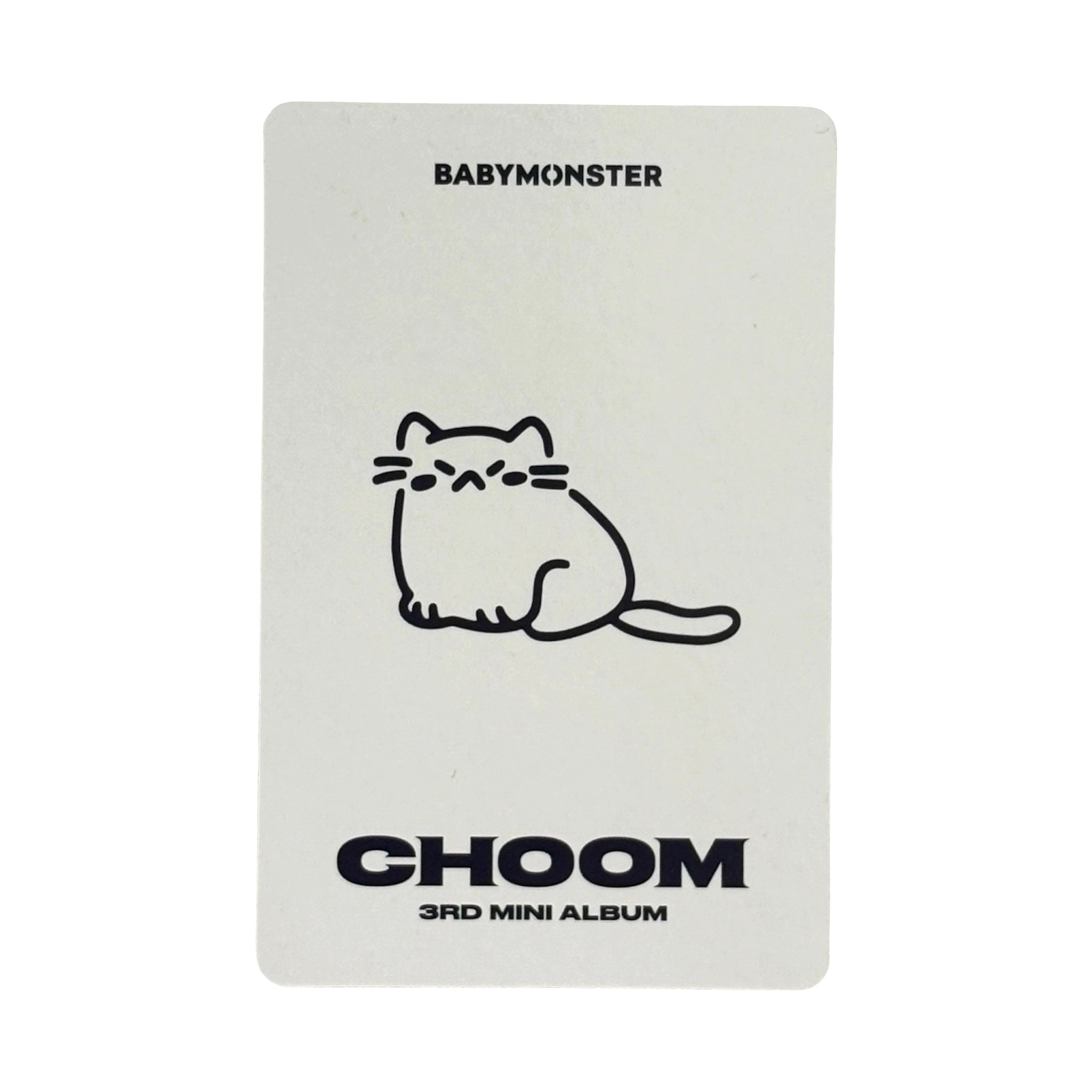 BABYMONSTER – PHOTOCARD POB ESCLUSIVE CHOOM