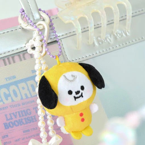 BT21 BABY PEARL PLUSH KEYRING - Neko Pop