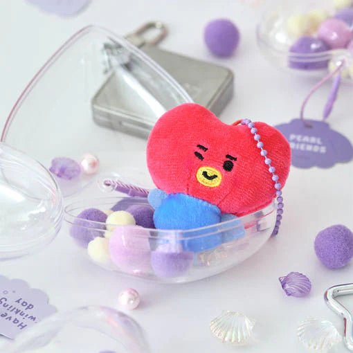BT21 BABY PEARL PLUSH KEYRING - Neko Pop