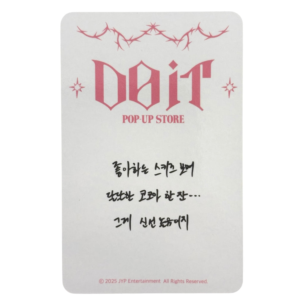 STRAY KIDS Photocard DO IT POP UP STORE 1 - Neko Pop