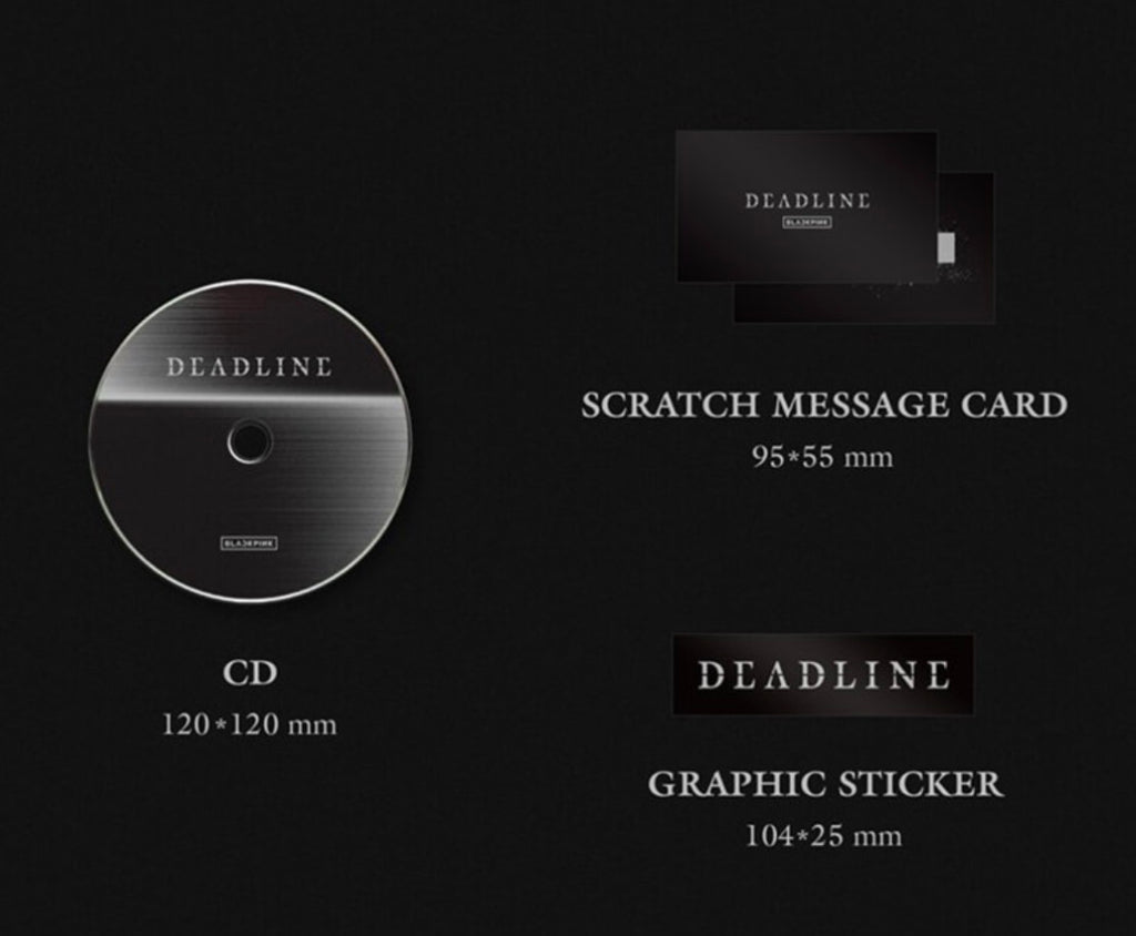 BLACKPINK 3rd MINI ALBUM [DEADLINE] (GRAY Ver.)