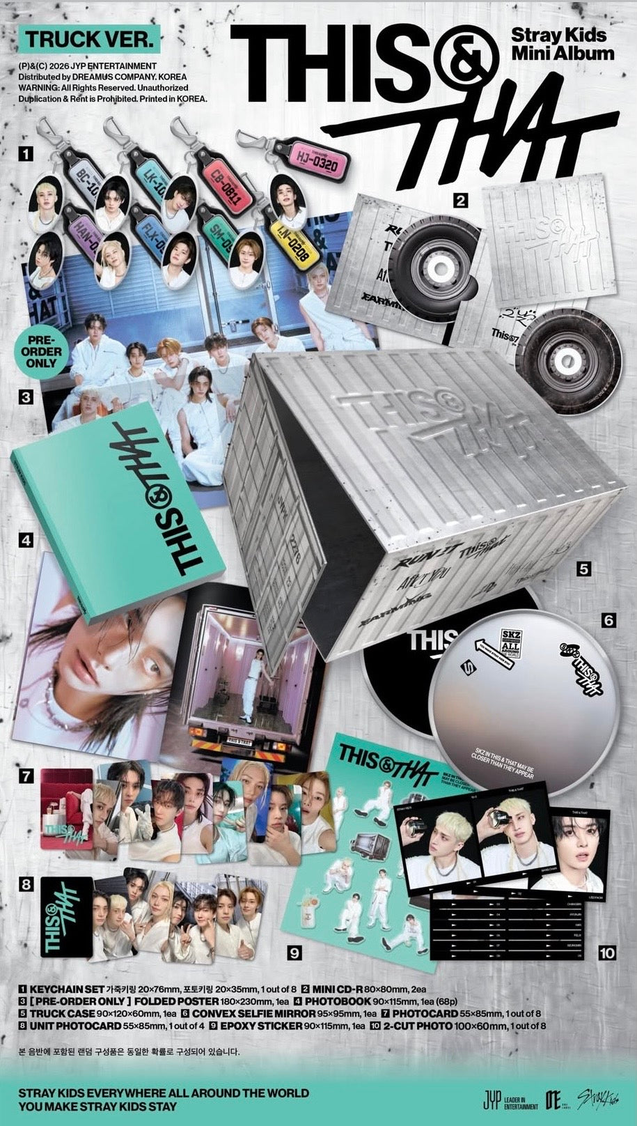 STRAY KIDS - THIS & THAT (TRUCK VER.) LIMITED VER.