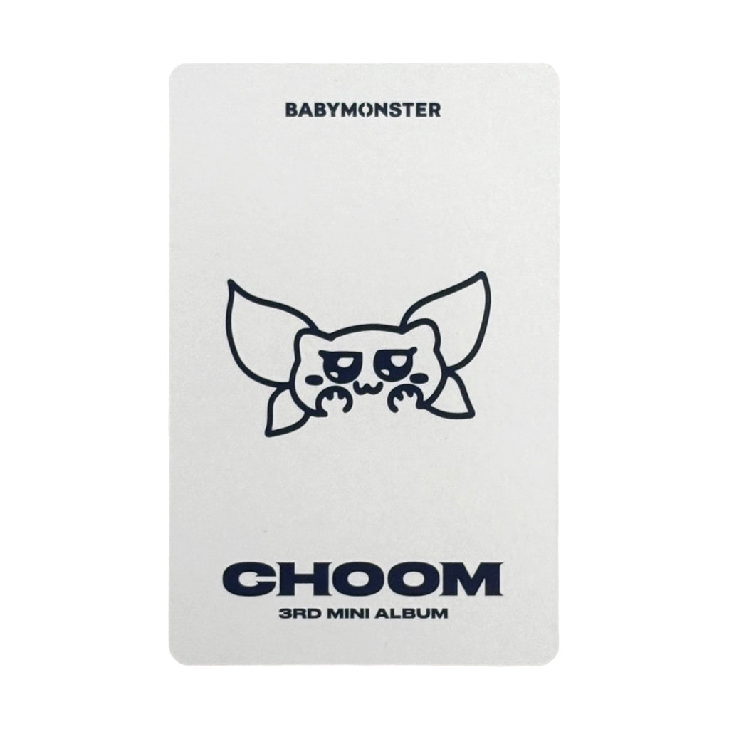 BABYMONSTER – PHOTOCARD POB ESCLUSIVE CHOOM