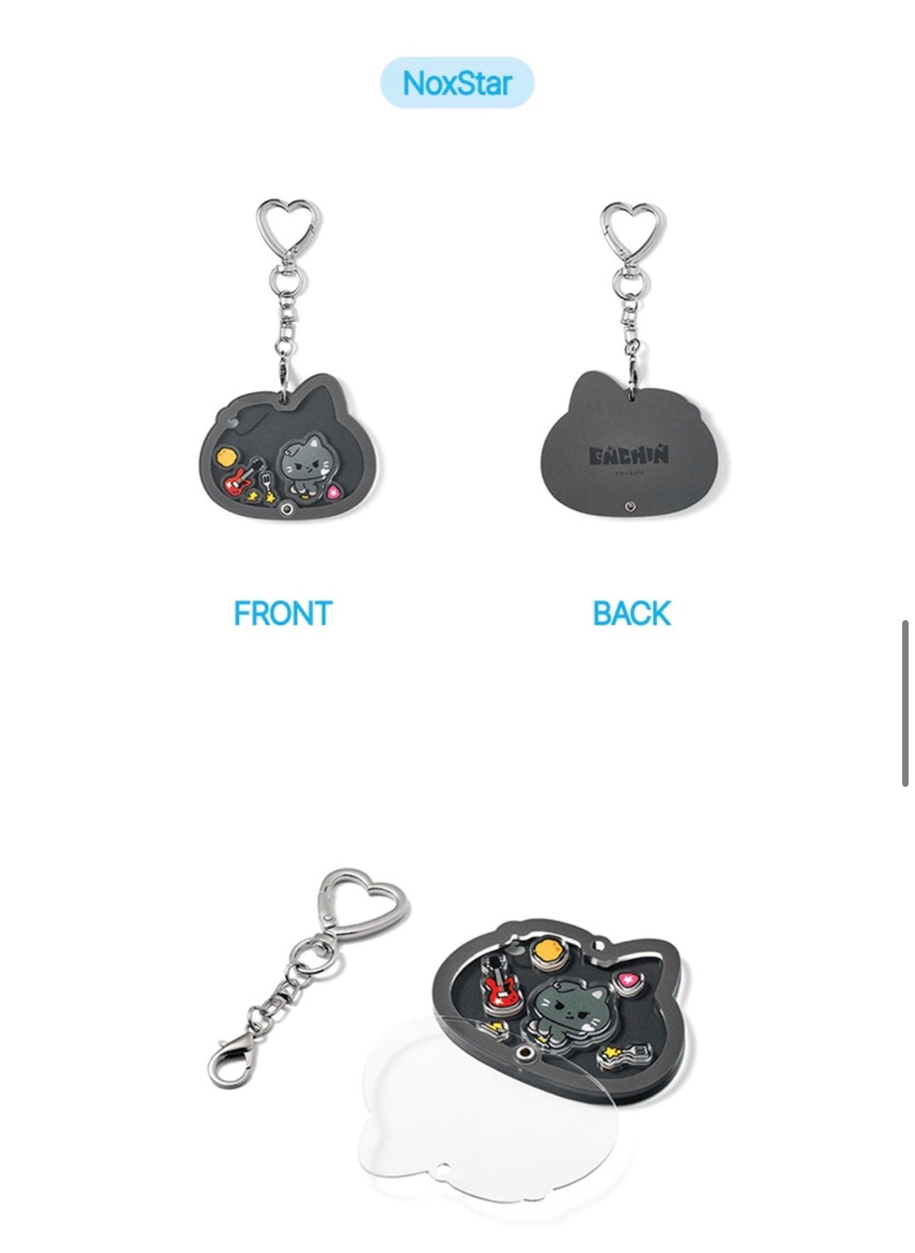 Shaker Keyring ENHYPEN ENCHIN MD