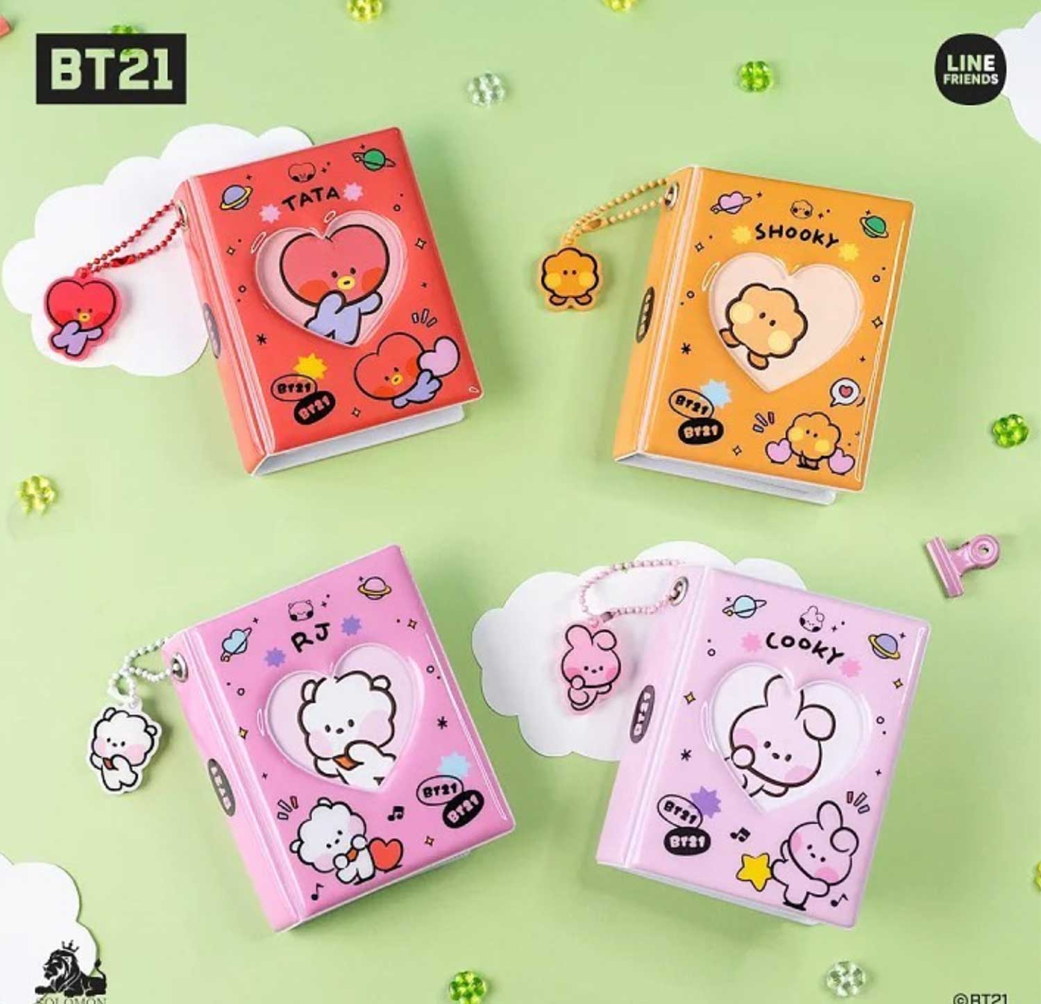 BTS - BT21 Portaphotocard Mini Binder