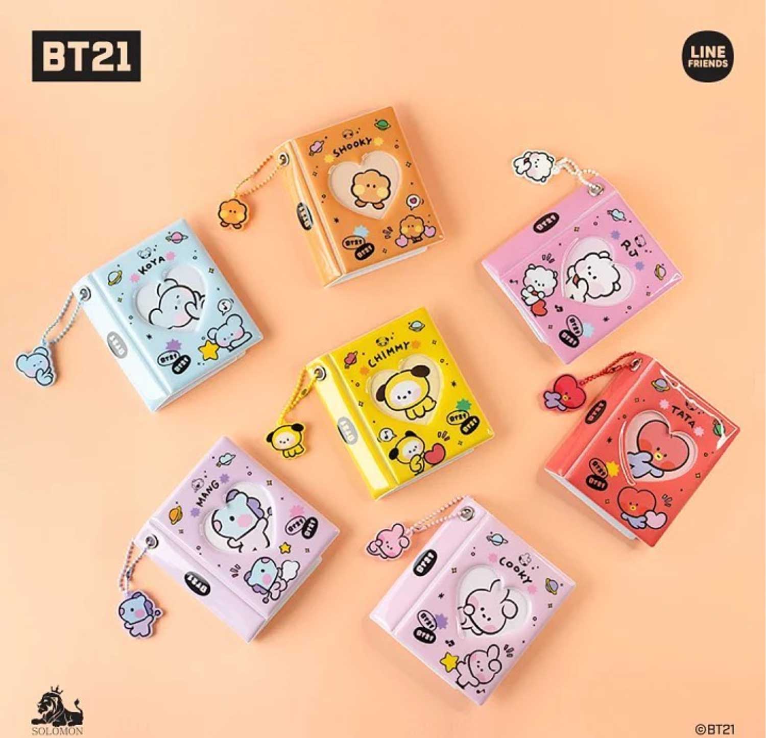 BTS - BT21 Portaphotocard Mini Binder