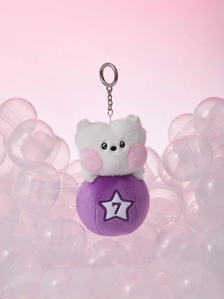 BTS - BT21 minini PLUSH KEYRING LUCKY GATCHA - Neko Pop