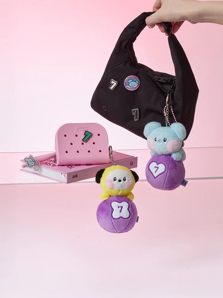 BTS - BT21 minini PLUSH KEYRING LUCKY GATCHA - Neko Pop